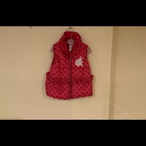 Red Little Lass kids vest